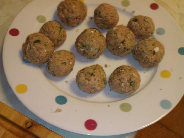 Home Made Lamb Meatballs with Mint, Basil and Taragon.jpg