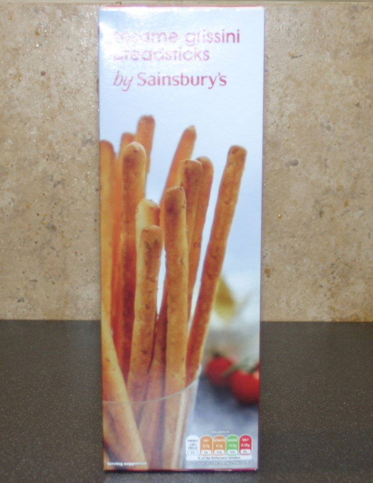 Sainsbury's Sesame Grissini Breadsticks lamaisondecordelia