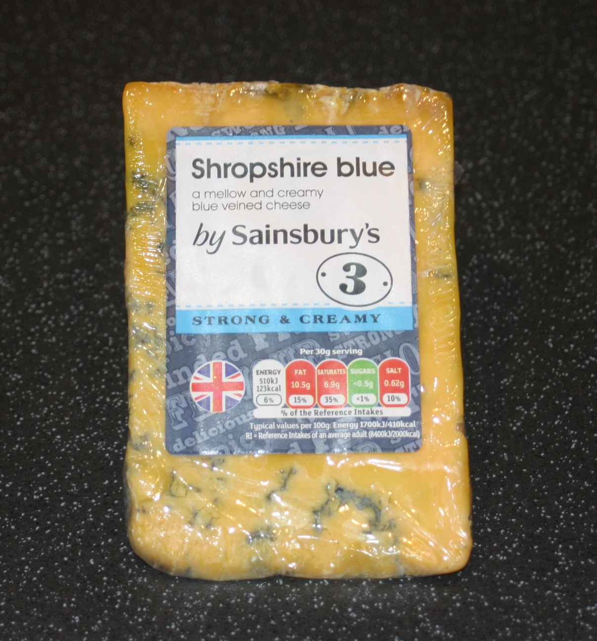 Sainsbury's Shropshire Blue Cheese lamaisondecordelia