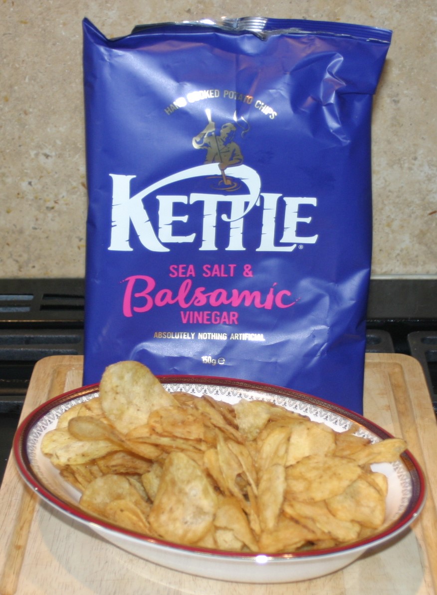 Kettle Sea Salt & Balsamic Vinegar Crisps lamaisondecordelia