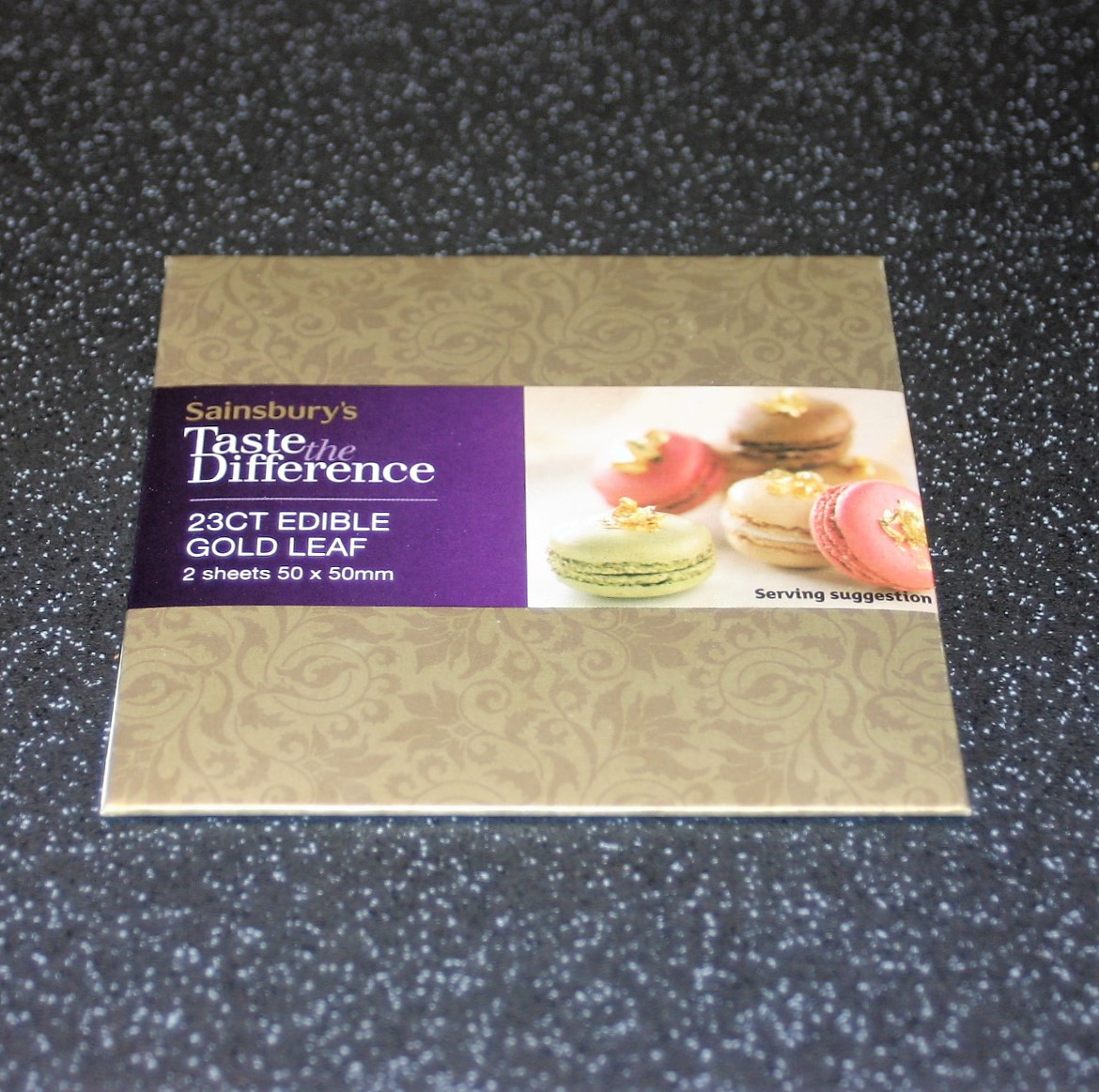 Sainsbury's Taste the Difference 23ct Edible Gold Leaf lamaisonde