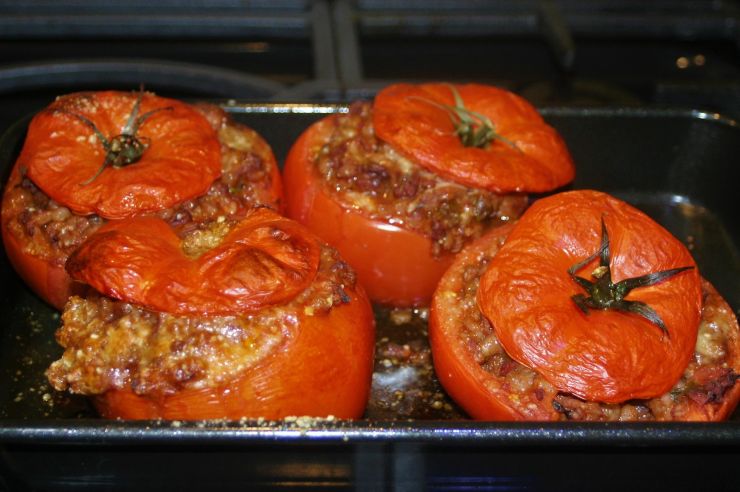 Stuffed Tomatoes out of the oven.jpg