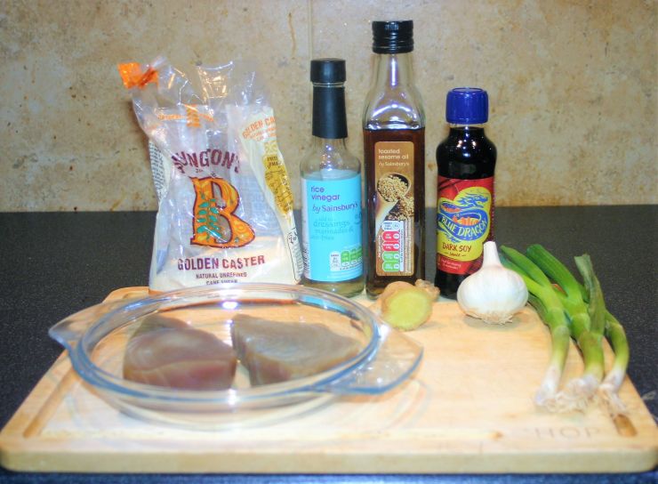 Ingredientsto marinate Tuna steaks.jpg