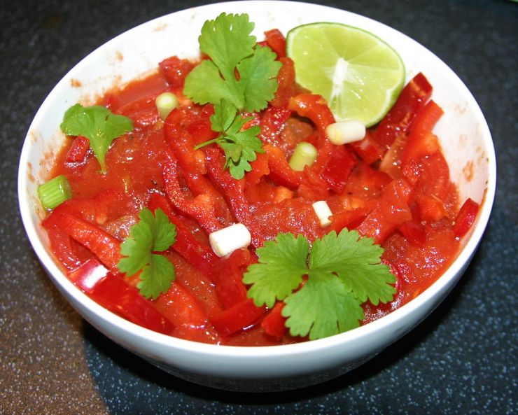 Spicy Tomato and Red Pepper Salsa.JPG