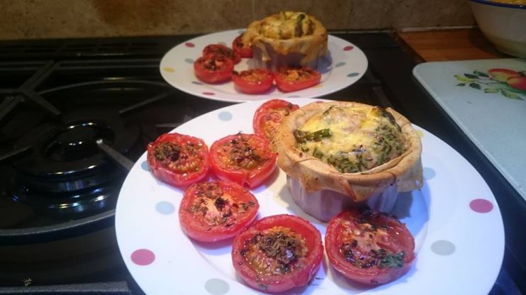 Ham Hock, Asparagus and Chive Quiche Pots..jpg
