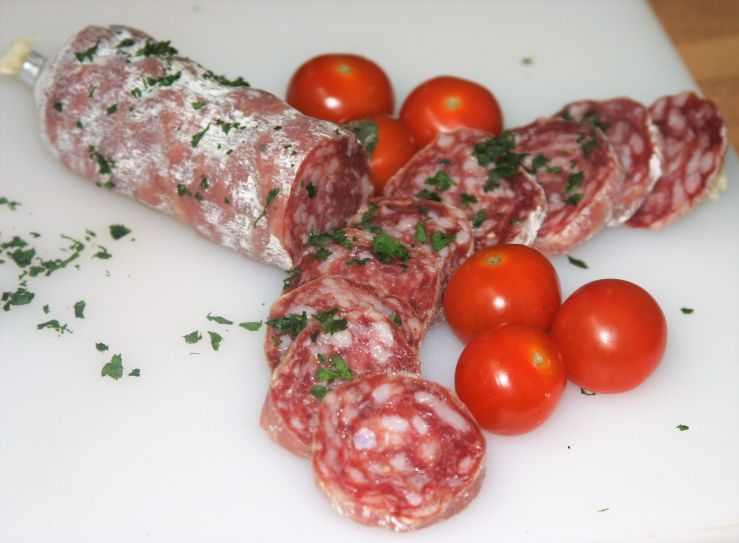 Sliced Saucisson Sec.JPG