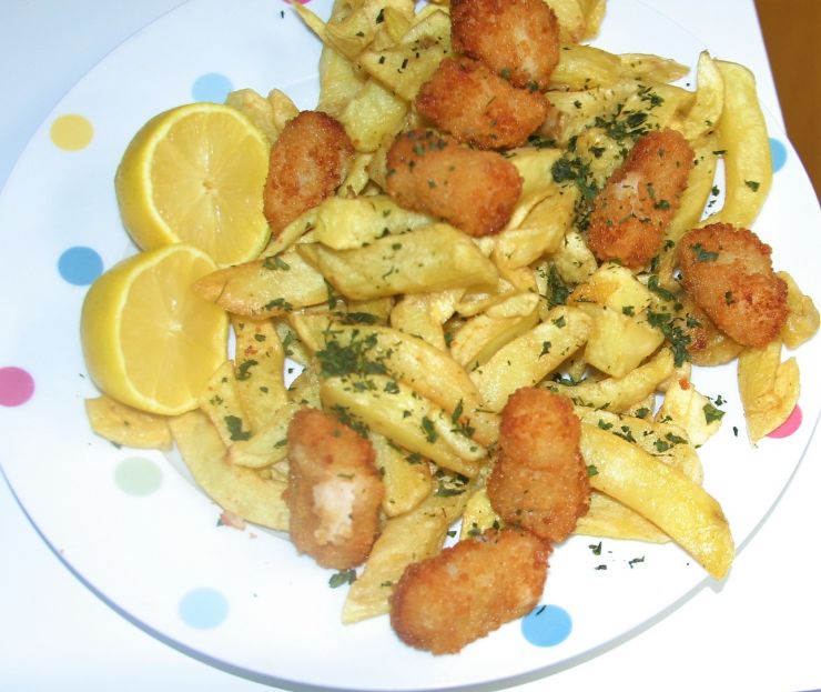 Scampi and Chips.JPG