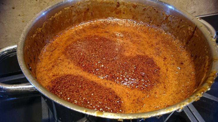 Marmalade concoction simmering.jpg