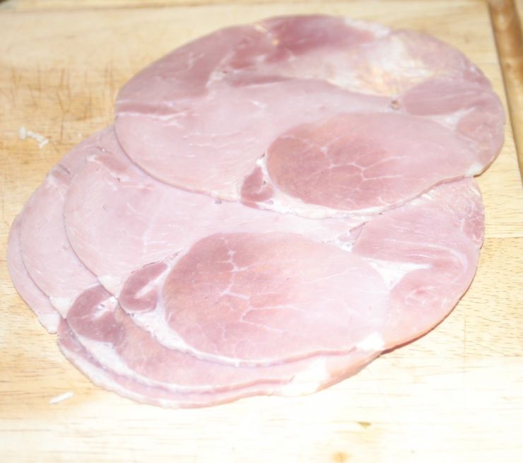 Sainsbury's Taste the Difference Honey Roast Wiltshire Cured British Ham Slices Edited 1.JPG