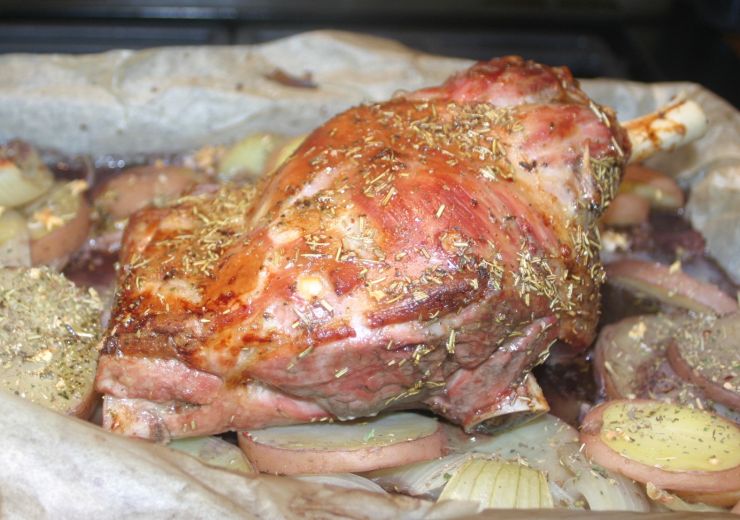 Slow Roasted Shoulder of Lamb with Boulangere Potatoes Edited 2.JPG