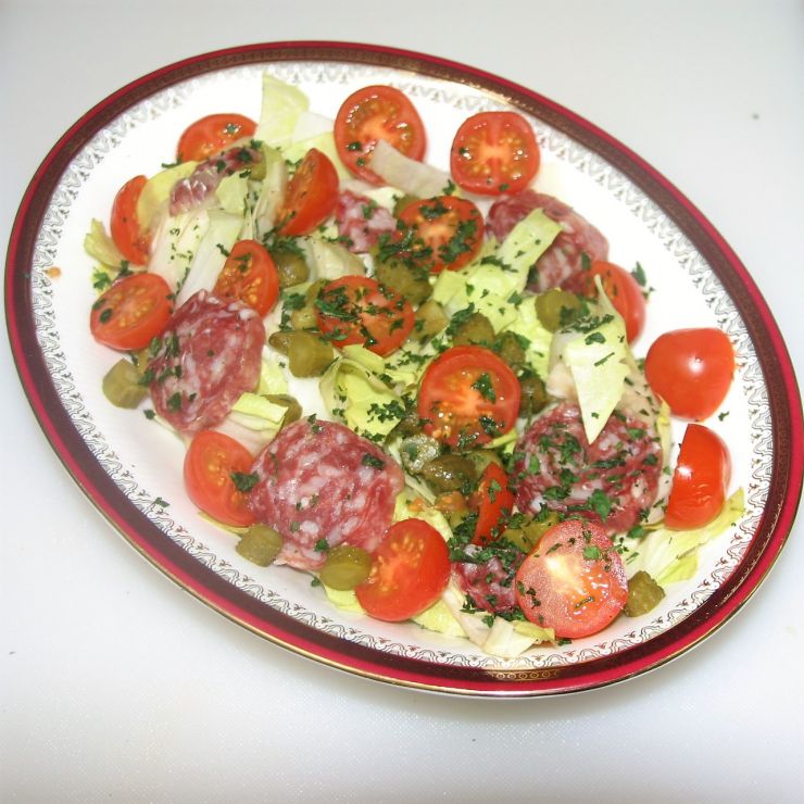 Salad with Saucisson.JPG