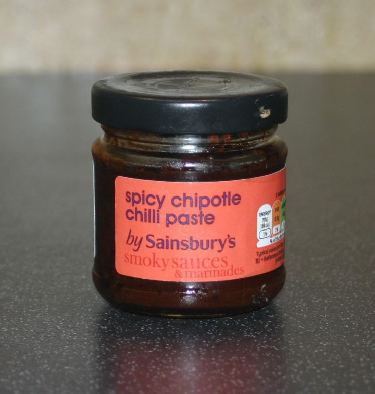 Sainsbury's Spicy Chipotle Chilli Paste Edited.JPG