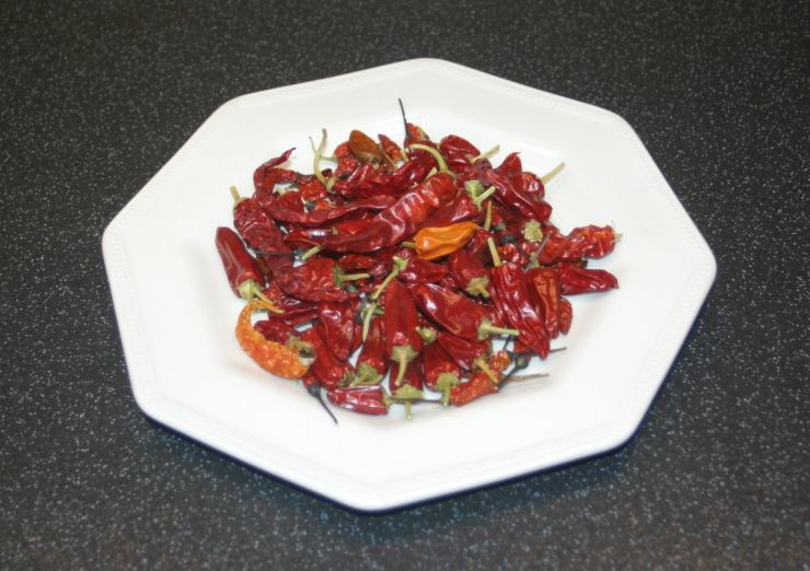 Dried Red Chillies edited Zimbabwe black and some Cayenne.JPG